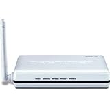 TRENDnet 2-Port Wireless USB 2.0/Parallel Print Server TEW-P11G (White)