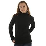 Campri Roll Neck Ladies Black 12 (M)