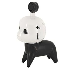 CJ7 Alien Dog Shaped Mini Portable Speaker (Black)