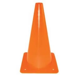 15" Poly Cone (Orange) - Quantity of 12