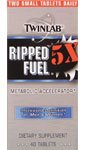 TWINLAB, Ripped Fuel 5X - 40 tabs