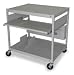 Dakota Designs 1DNN9 Mobile Computer Cart, Grey Mist