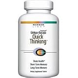 Rainbow Light Ginkgo Quick Thinking 60 tab ( Eight Pack)