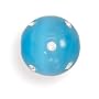 Cleversilver's 14mm Aqua Glass Cat'S Eye Fireball