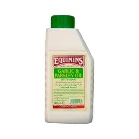 Equimins Horse Supplement Garlic & Parsley Oil 500ml Bottle