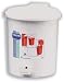 Addis Vanity Pedal Bin With Liner White Ref 510802