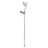 Magic Soft Anatomic Crutch Grey Ergonomic Handles
