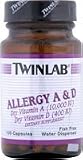 TWINLAB 'ALLERGY A&D 10,000/400 100CAPS'