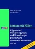 Lernen mit Fällen, Allgemeines Verwaltungsrecht und Verwaltungsprozessrecht