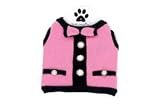Medium Posh Pooch Pink Dog Sweater