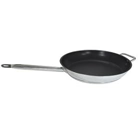 12 COMMERCIAL STAINLESS STEEL NON-STICK FRY FRYING PAN - NSF by overstockedkitchen