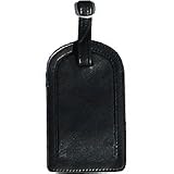 Scully Leather Luggage Tag Soft Plonge 721
