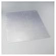 EconoMat No Bevel Chair Mat for Low Pile Carpet, 46w x 60h, Clear