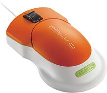 ELECOM bit PALVO MR�G���W������USB&PS/2�ڑ����w���}�E�X �}�[�Y�I�����W M-BPAUP2RDR