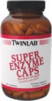 Twinlab-Super Enzymes Caps, 200 Capsules