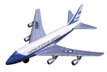 InAir Air Force One Boeing 747 diecast metal replica
