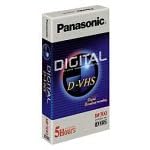 Panasonic AY-DF300E Digital Full-Size 5-Hour VHS Videocassette 