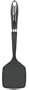 Cuisinart Silicone Solid Turner with ABS Handle. Black
