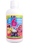6 Blend Juice (Goji, Noni, Acai, Pomegranate, Mangosteen, Camu ) - 32 oz - Liquid