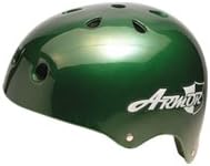 Armor Aggressive Green Skateboard Helmet