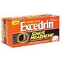 EXCEDRIN SINUS HEADACHE ACETAMINOPHEN AND PHENYLEPHRINE HCI- 100 COUNT