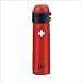 Eco Friendly Alfi ISO Stainless Steel Red Swiss Cross 0.5 Liter Twin-Walled Thermos Drinking Bottle Image