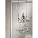 STAINLESS Steel OVER Shower Door SHOWER CADDY bath room NEW