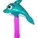 INFLATABLE DOLPHIN ON A STICK 60cm_s-1