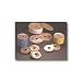 Search : Colly-Seel Discs - 4 x 4", Super-Thin, White - Pack of 10