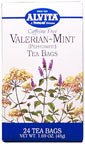 Alvita Valerian-mint Tea Bags 24 Bags/box