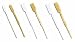 ADJUSTABLE TAGS 3/16 X 3/8 GOLD PVC BOX OF 1000
