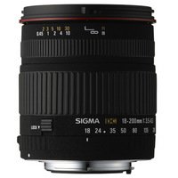 Sigma 18-200mm f/3.5-6.3 DC Lens for Canon Digital SLR Cameras