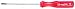 Wiha 18609 Cabinet Tip Slotted Screwdriver with Wiha Square Handle, 3.0 x 100mm