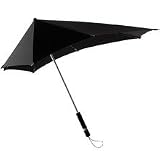 Senz Regenschirm XL, schwarz