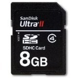 8GB UltraII SDHC Cardby SanDisk