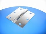 Satin Nickel 3.5 X Square Hinges