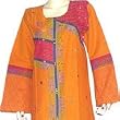 Evening Dresses Long Sleeve Cotton Kaftan Size M (kftn746)