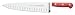 Mundial 5100 Series Red 10-inch Chef's Knife with Hollow Edge