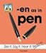 Book En As in Pen (Word Families Set 2)