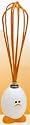 MSC International Egghead Egg Whisk - Whiskie - Silicone