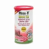 Mega-t Green Tea Weight Loss Drink Mix-natural Berry Flavor (bi-lingual), 4.0-Ounce/115g Units (Pack of 2)