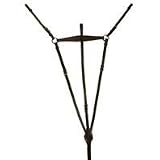 Plain Cobb Snaffle Bridle, Brown