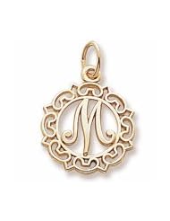 Rembrandt Charms Letter M Charm