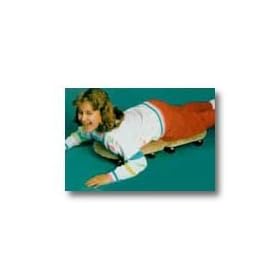 Carpeted Single & Double Scooter Boards. Double