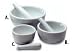 White Porcelain Mortar & Pestle - 2.5 Inch