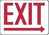 EXIT (ARROW RIGHT) 10