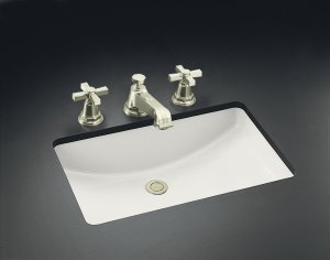 KOHLER K-2215-0 Ladena Undercounter Lavatory, White