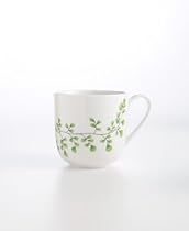 Martha Stewart Collection "Maidenhair Fern" Whiteware Basic Cup