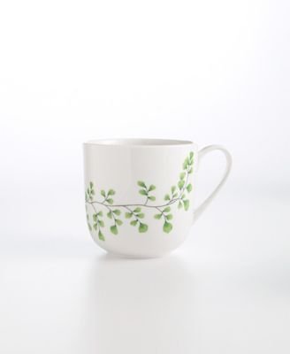 Martha Stewart Collection "Maidenhair Fern" Whiteware Basic Cup