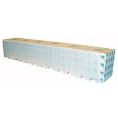 Rockwool Block 3" x 3" x 2.5" with Hole (Strip of 8)